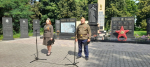 На Бульваре Победы пгт. Долгое прошёл митинг в честь освобождения города Орла от фашистских захватчиков